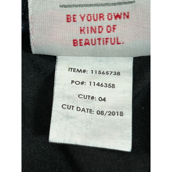 Torrid Jeans Womens Size 20R High Rise Tuxedo Stripe Super Stretch Jegging - Picture 11 of 16